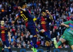 برشلونه يفوز على ليفانتي بصعوبة بهدف فابريغاس - شاهد الهدف