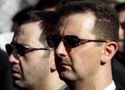 محاولة لاغتيال بشار الأسد بقصف جنازة والدته