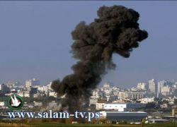 مصدر طبي: شهيدان وجريح في قصف اسرائيلي وسط القطاع