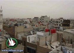 فلسطينو مخيم اليرموك يستقبلون 2000 نازح سوري