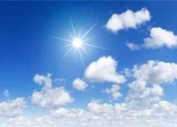 حالة الطقس: الجو غائماً جزئياً إلى صاف