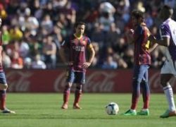 برشلونة يتلقى ضربة قويه ويخسر من مضيفه بلد الوليد بهدف نظيف