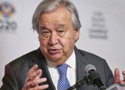 غوتيريش: للشعب الفلسطيني الحق في الكرامة وتقرير المصير