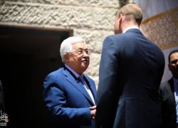 الرئيس للأمير وليام : جادون في الوصول للسلام مع اسرائيل