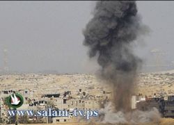 طائرات الاحتلال تستهدف مصنعا للأوكسجين في خانيونس