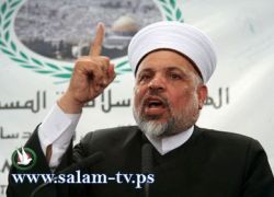 التميمي يدعو علماء الدين الإسلامي والمسيحي لمواجهة تهويد القدس
