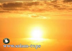 حالة الطقس:يكون الجو حارا ومغبرا ويطرأ ارتفاع على درجات الحرارة