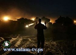 إصابتان بانفجار في البريج وتجمع عدد من الآليات بمعبر صوفا
