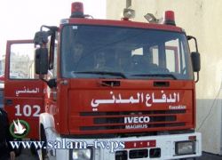 الدفاع المدني ينفذ جولات مشتركة مع هيئة البترول فى طولكرم