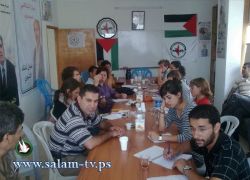 النضال بطولكرم تستقبل وفد من حركة " جيل فلسطين " الأوروبية
