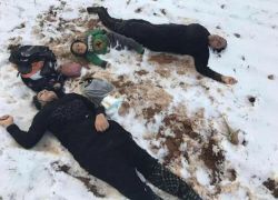 مصرع 10 لاجئيين سورييين بسبب الصقيع والثلوج في لبنان