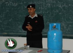 دورة في السلامة المنزلية لأولياء أمور مدرسة زنوبيا الثانوية بطولكرم