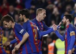 برشلونة يتغلب على ليغانيس بصعوبة بهدفي ميسي