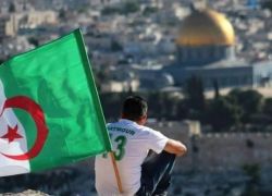 الجزائر تحتفي بمنتخب فلسطين : &quot;منتخب الجزائر&quot; إذا هزمتم المنتخب الفلسطيني سنقتلكم فلسطين يجب أن تفوز