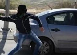 اصابة جندي اسرائيلي بالحجارة غرب بيت لحم