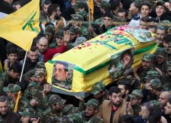 حزب الله يشيع &quot;القنطار&quot; في ضاحية بيروت الجنوبية