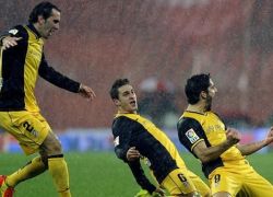 اتلتيكو مدريد يتخطى بلباو في كأس الملك ليضرب موعداً مع جاره الريال
