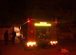 اندلاع حريق في عامود للكهرباء بسبب محاولة سرقة التيار الكهربائي برام الله