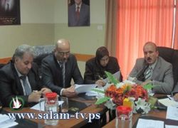 اجتماع المجلس الاستشاري في محافظة طولكرم