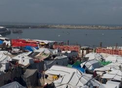 انهيار منازل بغزة نتيجة المنخفض واسرائيل تواصل خروقاتها