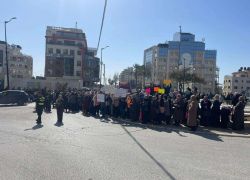 اعتصام للمعلمين المضربين أمام مجلس الوزراء