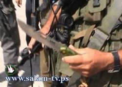 اسرائيلي يدعي تعرضه للطعن على يد فلسطيني صرخ الله اكبر