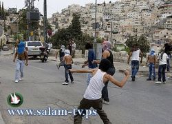 مواجهات عنيفة وحشودات عسكرية في سلوان