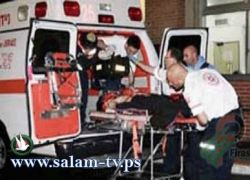 إصابة فلسطيني واسرائيليان اثر تعرض سيارات للرشق بالحجارة