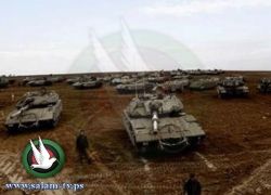 آليات الاحتلال تتوغل جنوب شرق مدينة غزة