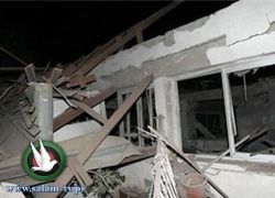 شاهد الصور :اسرائيل تعترف باصابة 13 اسرائيليا جراء سقوط صاروخي "غراد"