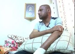 إجراءات الصحة تبتر يد جابر! - شاهد التقرير والصور