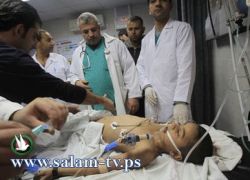 الطفل رمضان الزعلان يلتحق بوالده متاثرا بجراحه من قصف اسرائيلي