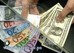 العملات: دولار 3.79- يورو 5.01- د.اردني 5.36- ج.مصري 0.61شيقل