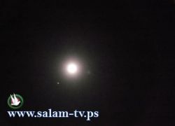 بالصور: هالة كبيرة بيضاء اللون حول القمر