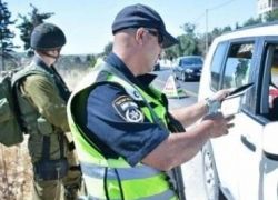 اصابة شرطي اسرائيلي بحادث مع سيارة فلسطينية