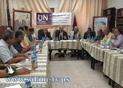 محافظ طولكرم يلتقي مع رؤوساء المجالس المحلية لبحث استحقاق ايلول