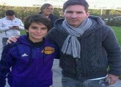 محمد البدوي أول طفل فلسطيني ينضم إلى فريق برشلونة للناشئين