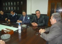 رئيس البلدية يستقبل مدير شرطة محافظة طولكرم
