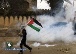 اصابات بالاختناق في عراق بورين بمحافظة نابلس