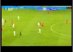 رونالدو يغضب ويركل لاعب إسرائيلي - شاهد الفيديو