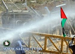 إصابة جندي إسرائيلي خلال مواجهات على حاجز شعفاط