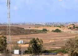 الولايات المتحدة تبني قاعدة عسكرية على حدود غزة