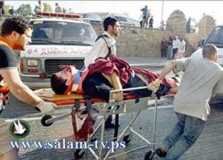 اصابة 3 مواطنين بحادث سير ونقلهم لمستشفى اسرائيلي