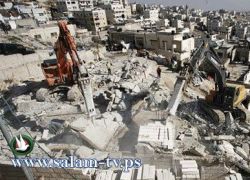 ارتفاع عمليات هدم المنازل بالقدس بنسبة 45% خلال 2010