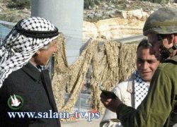 تشديد الاجراءات الاسرائيلية على بوابة عزون عتمة الجنوبية