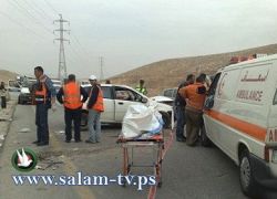 مصرع أم وابنها في تصادم بين سيارة فلسطينية وإسرائيلية