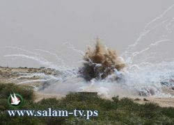 اصابة مواطنين بانفجار غامض حالة احدهما حرجة وسط القطاع