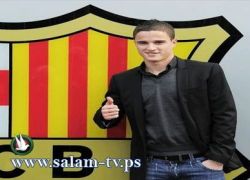شاهد الصور : افلاي وصل إلى برشلونة