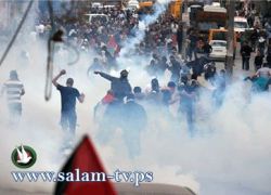 اصابه شابين في مواجهات مع المستوطنين والاحتلال بقصره جنوب نابلس