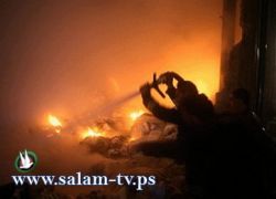 إصابة طفلة بجراح خطيرة وشاب في غارات اسرائيلية على قطاع غزة